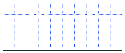 a blank rectangular maze with all doors open